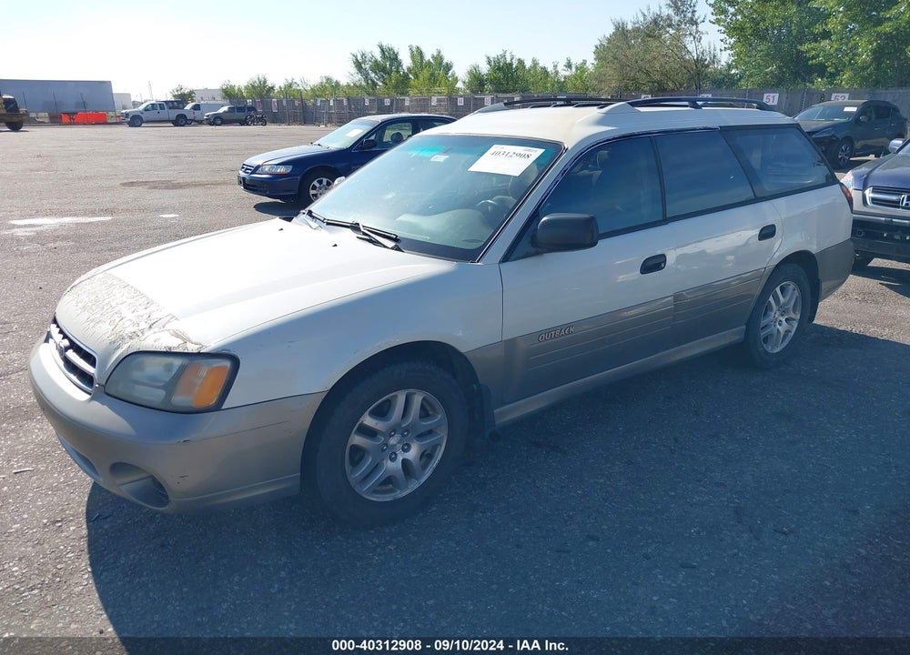 2002 SUBARU OUTBACK VIN: 4S3BH665226617519