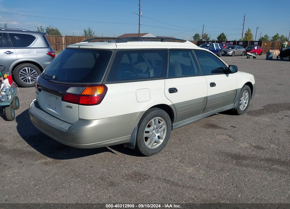 2002 SUBARU OUTBACK VIN: 4S3BH665226617519