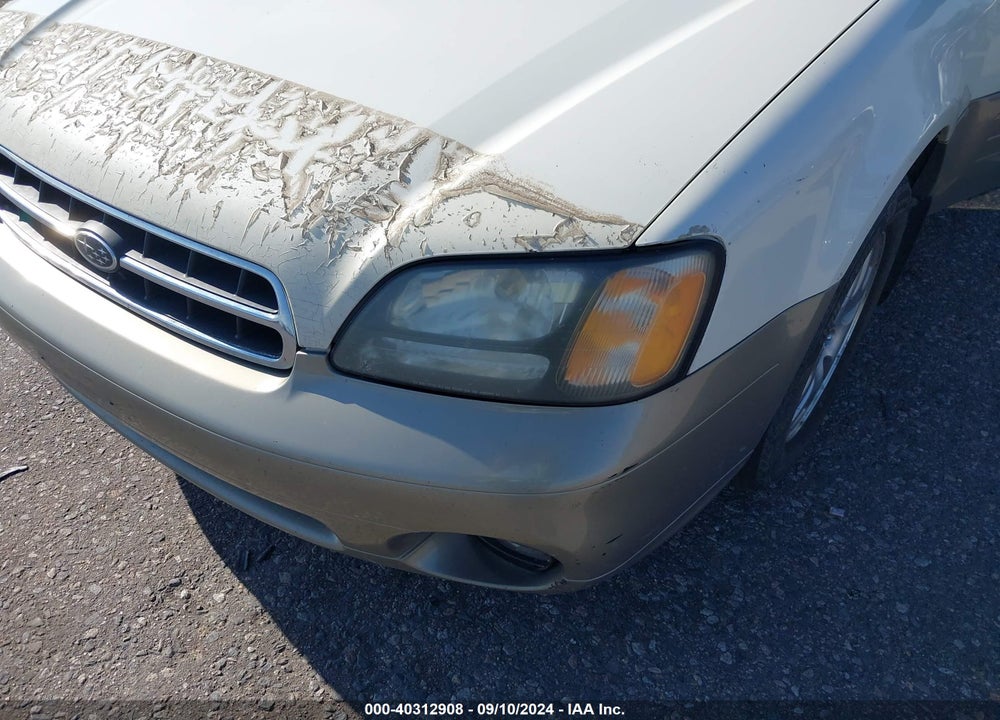 2002 SUBARU OUTBACK VIN: 4S3BH665226617519