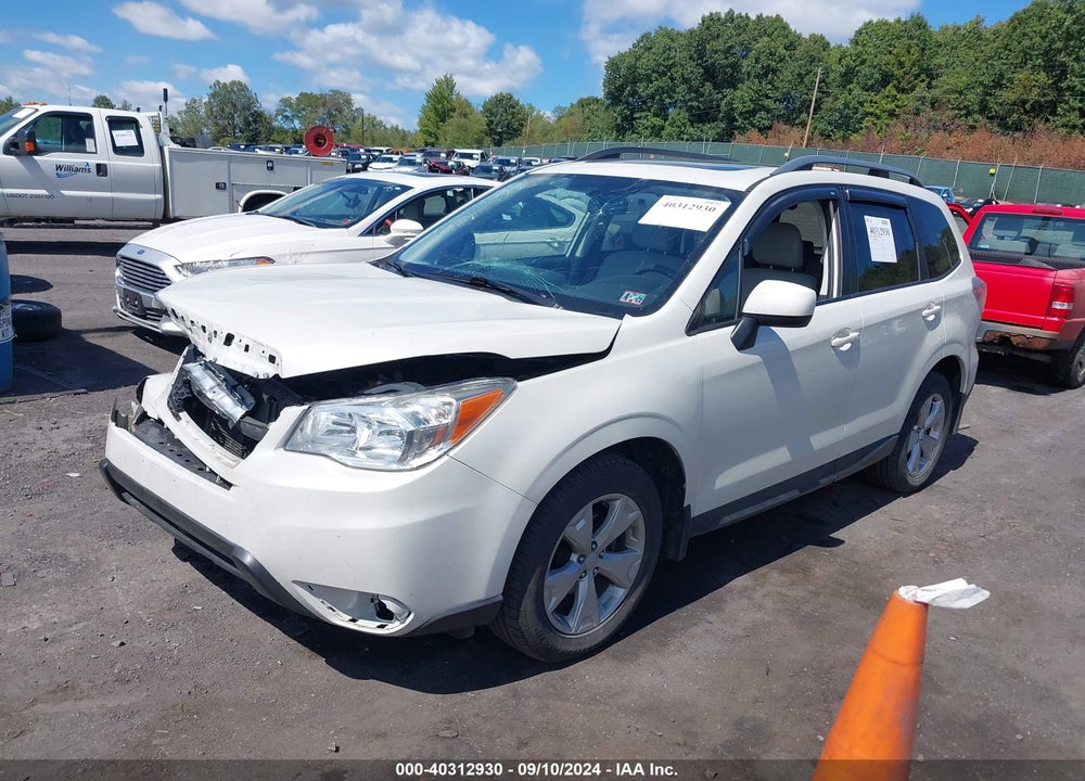 2015 SUBARU FORESTER 2.5I PREMIUM VIN: JF2SJADC4FH507138