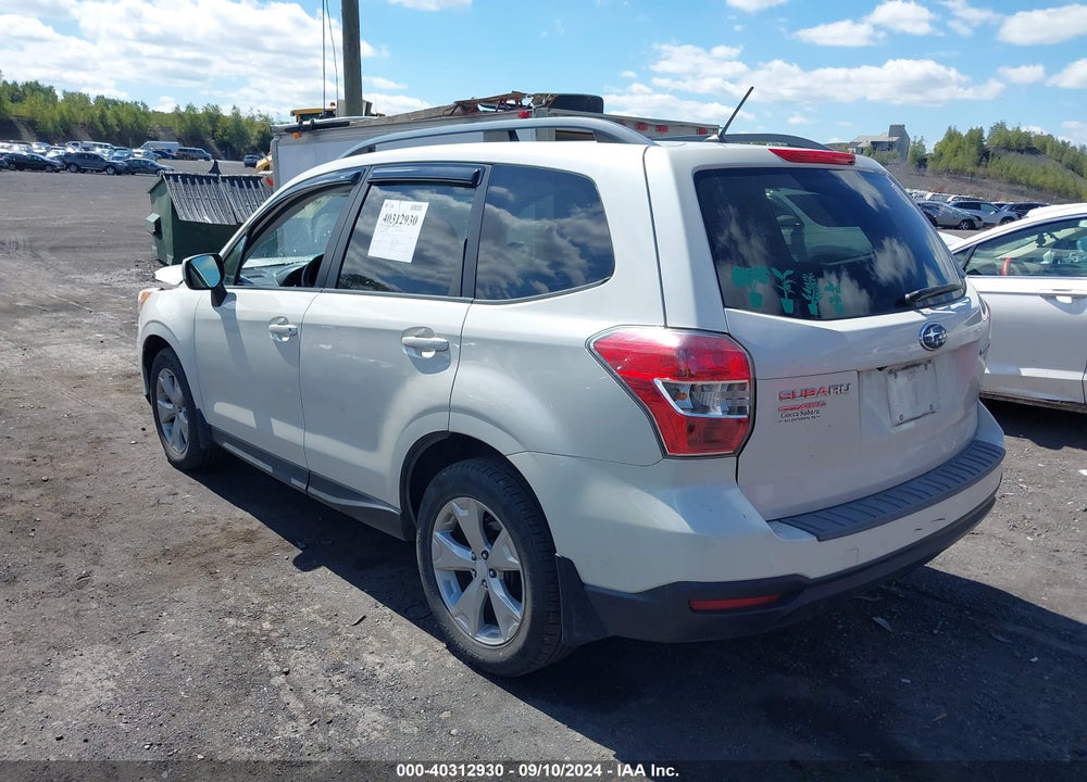 2015 SUBARU FORESTER 2.5I PREMIUM VIN: JF2SJADC4FH507138