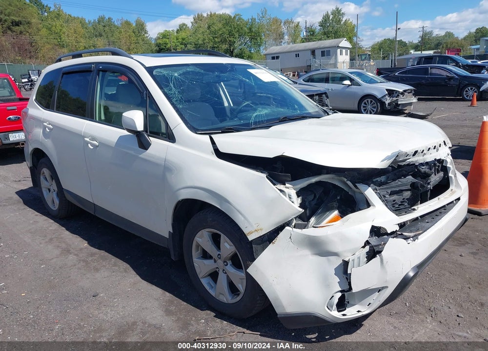 2015 SUBARU FORESTER 2.5I PREMIUM VIN: JF2SJADC4FH507138