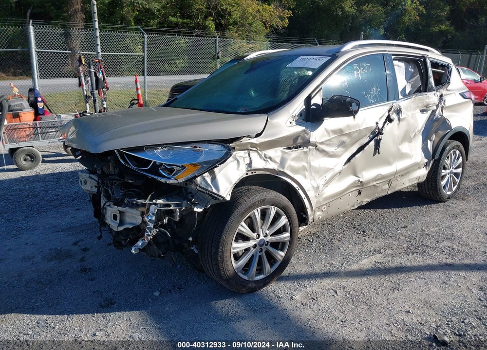 2017 FORD ESCAPE TITANIUM VIN: 1FMCU9JD7HUB50713