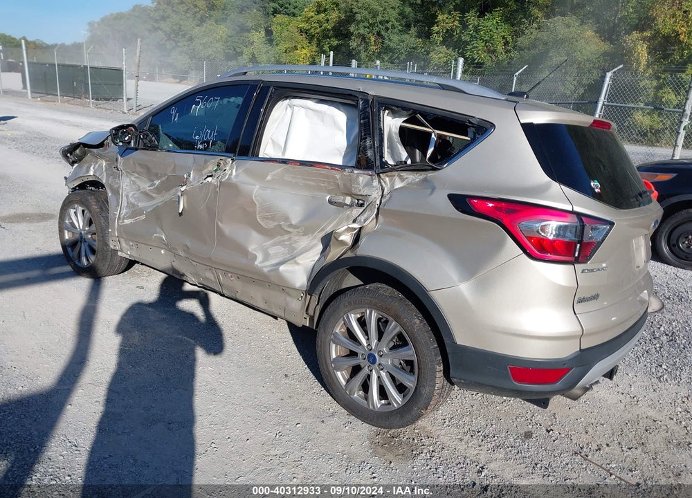 2017 FORD ESCAPE TITANIUM VIN: 1FMCU9JD7HUB50713