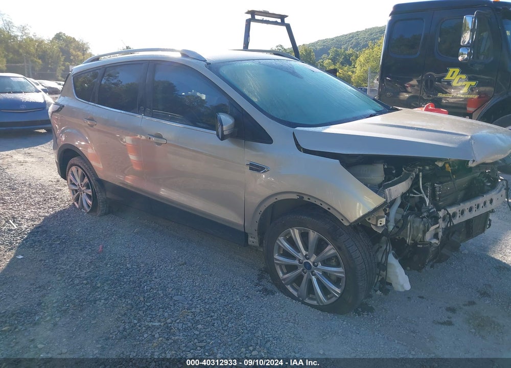 2017 FORD ESCAPE TITANIUM VIN: 1FMCU9JD7HUB50713