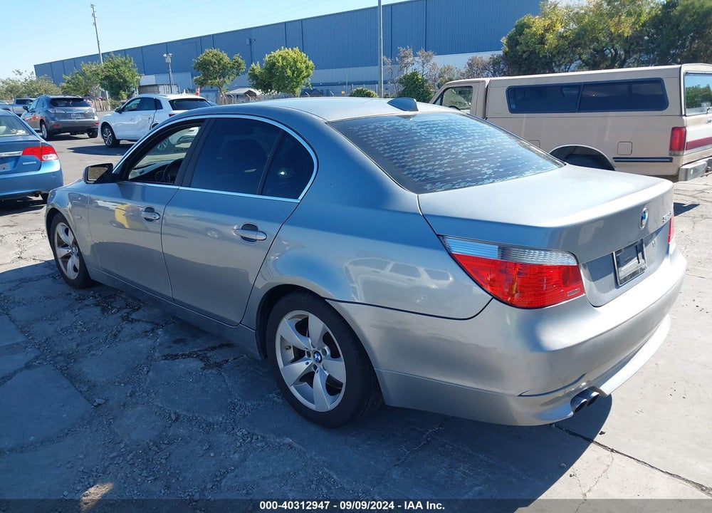 2007 BMW 525I VIN: WBANE535X7CK91916
