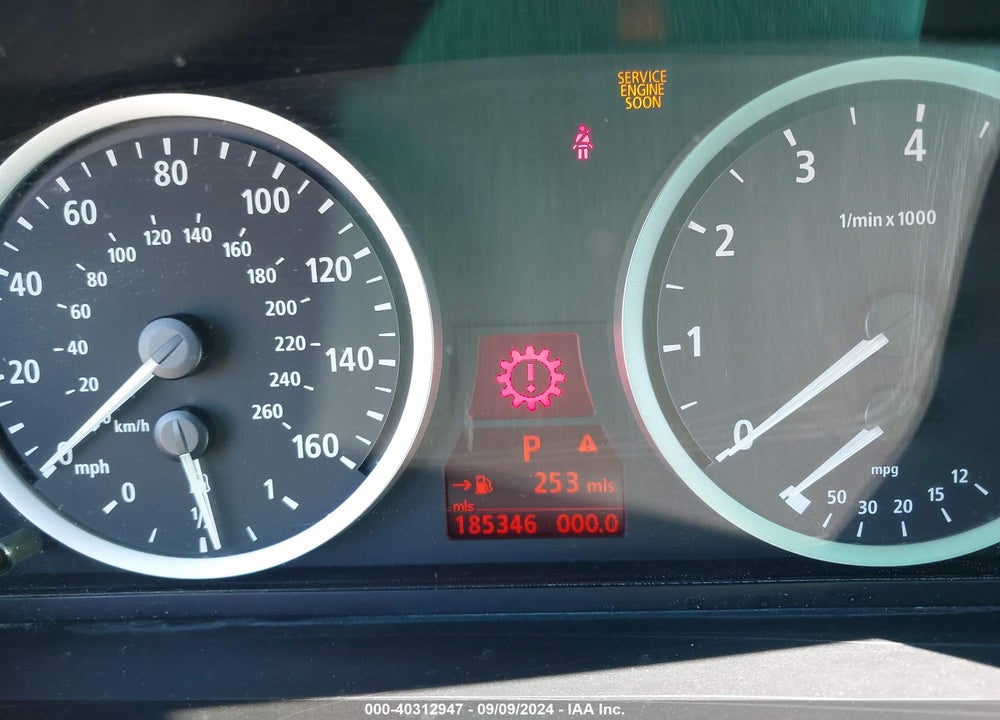 2007 BMW 525I VIN: WBANE535X7CK91916