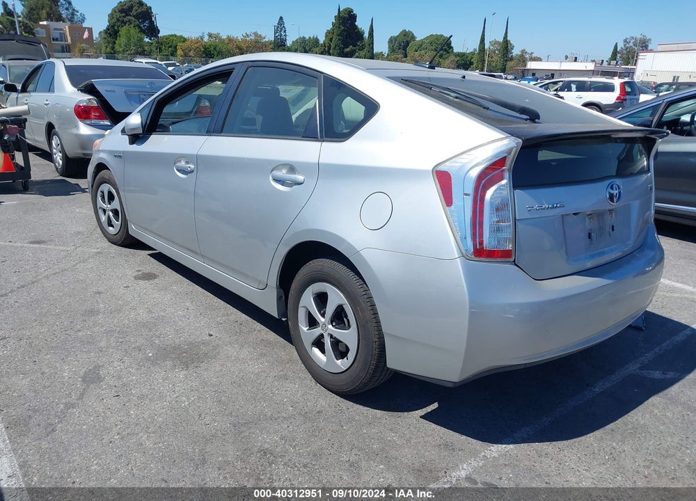 2012 TOYOTA PRIUS FOUR VIN: JTDKN3DU6C5481419