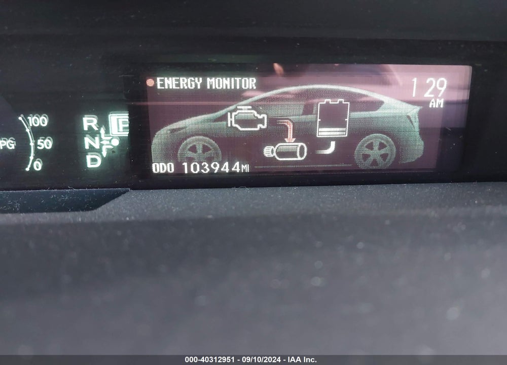 2012 TOYOTA PRIUS FOUR VIN: JTDKN3DU6C5481419