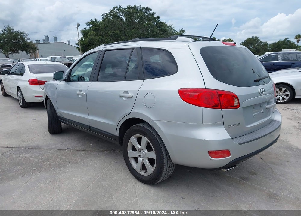 2007 HYUNDAI SANTA FE LIMITED/SE VIN: 5NMSH13E77H124677