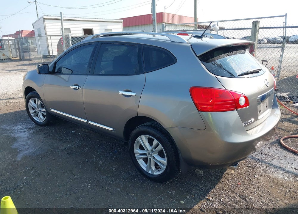 2012 NISSAN ROGUE SV VIN: JN8AS5MT1CW603237