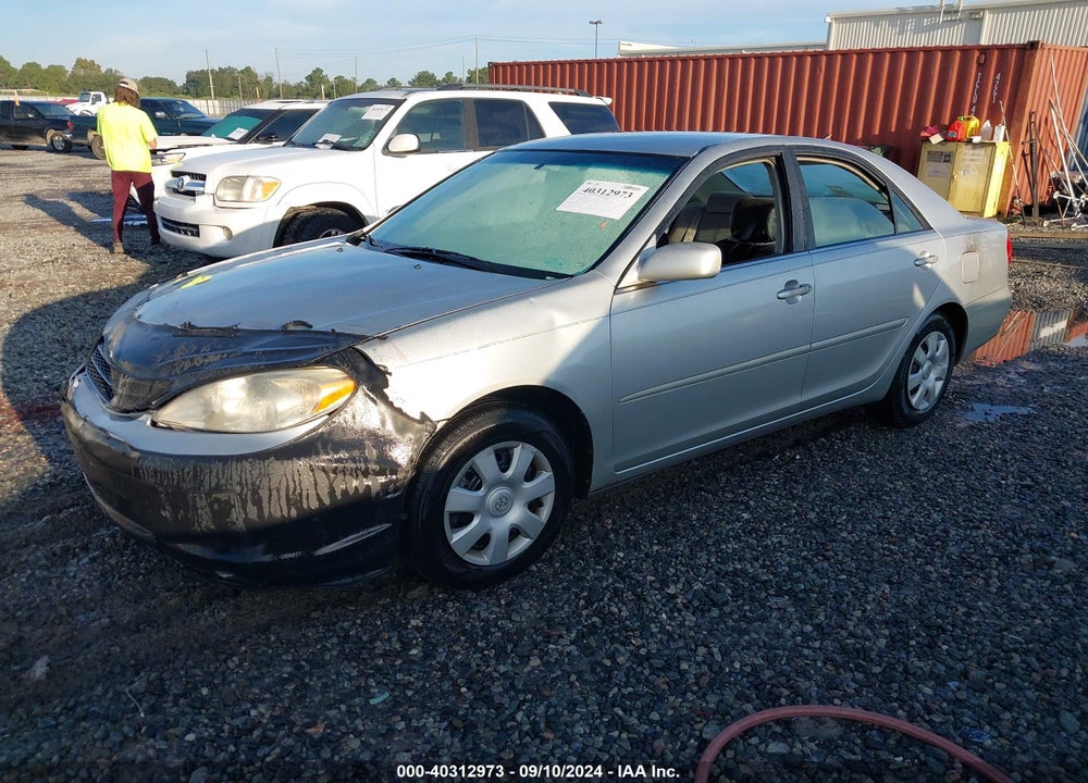 2002 TOYOTA CAMRY LE VIN: 4T1BE32K12U500346