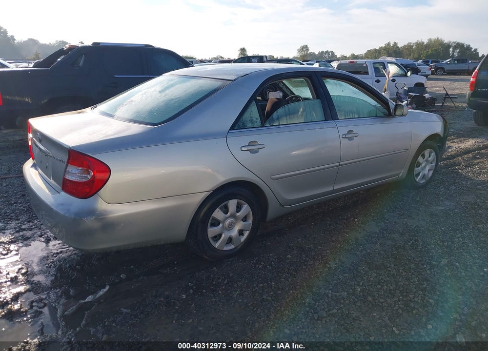2002 TOYOTA CAMRY LE VIN: 4T1BE32K12U500346