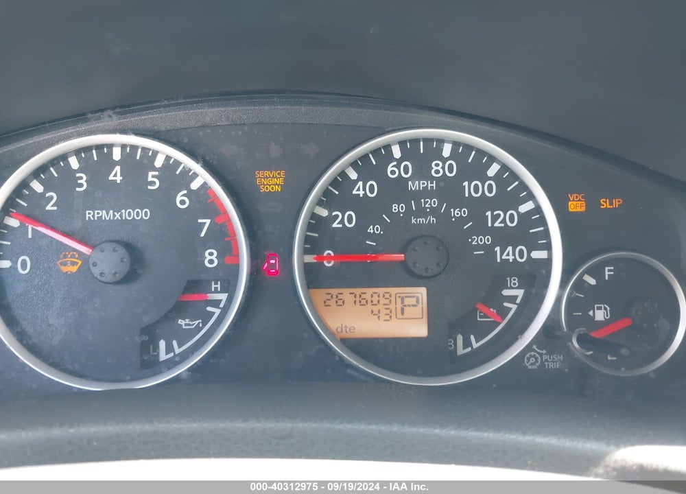 2006 NISSAN PATHFINDER LE VIN: 5N1AR18U26C645310