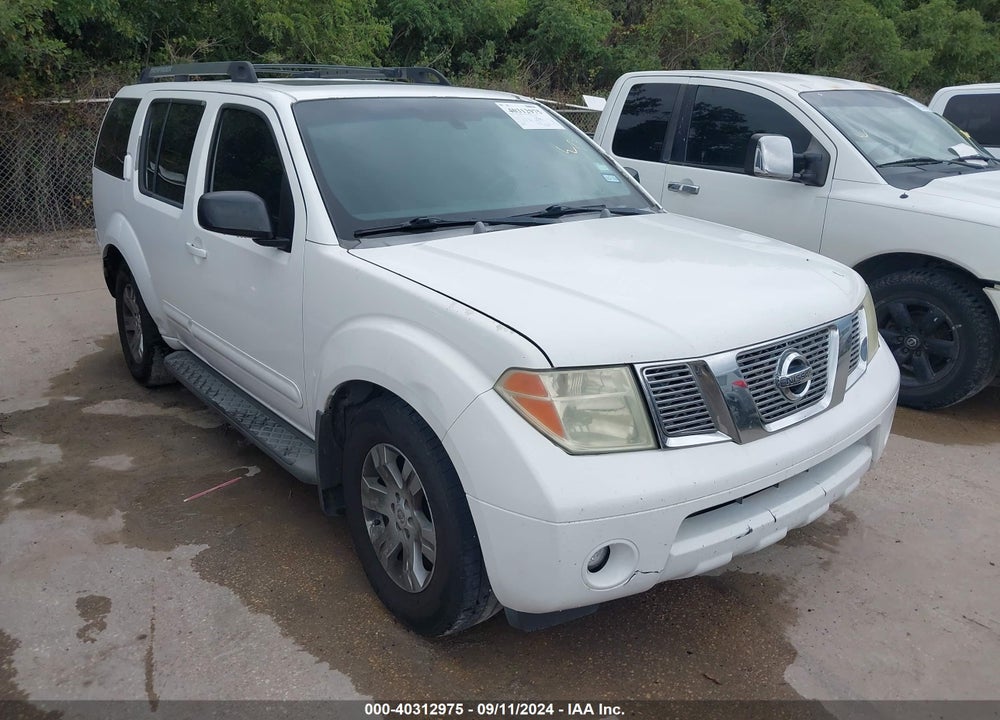 2006 NISSAN PATHFINDER LE VIN: 5N1AR18U26C645310