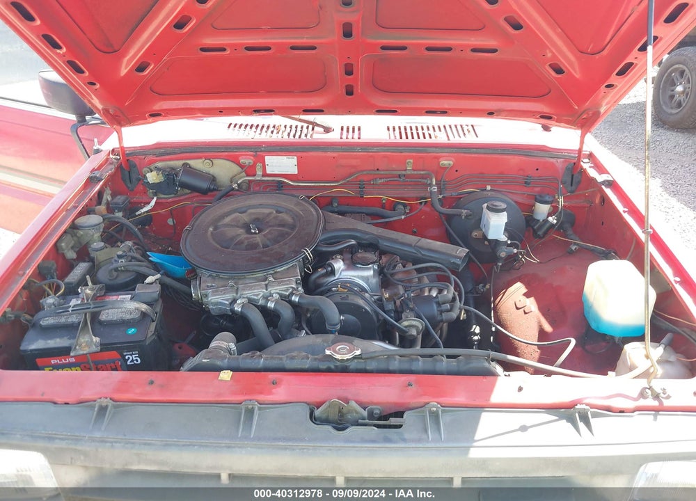 1987 MAZDA B2000 CAB PLUS VIN: JM2UF3118H0535366