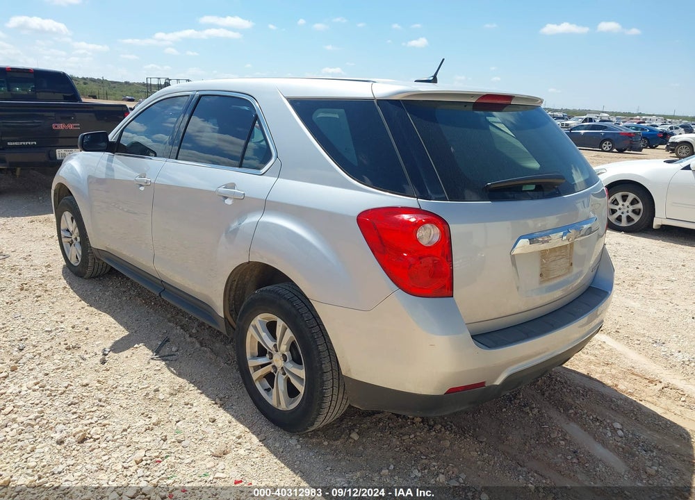 2013 CHEVROLET EQUINOX LS VIN: 2GNALBEK4D6317527