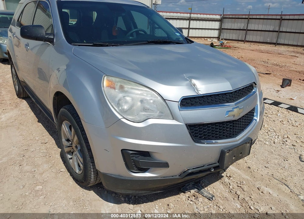 2013 CHEVROLET EQUINOX LS VIN: 2GNALBEK4D6317527