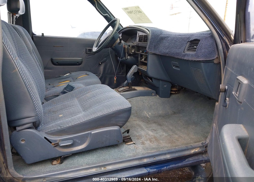 1993 TOYOTA PICKUP 1/2 TON EX LONG WHLBSE DX VIN: 4TAVN13D0PZ109507