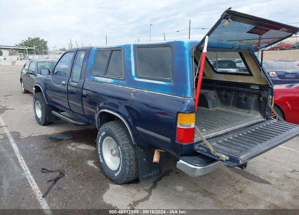 1993 TOYOTA PICKUP 1/2 TON EX LONG WHLBSE DX VIN: 4TAVN13D0PZ109507