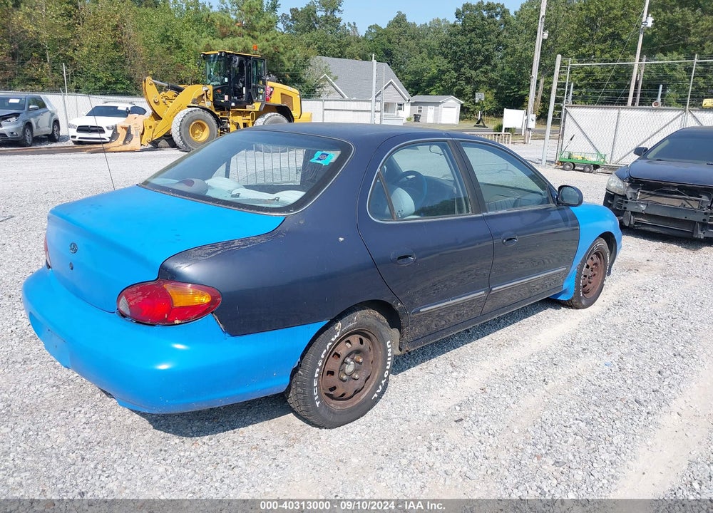2000 HYUNDAI ELANTRA GLS VIN: KMHJF35F2YU027007