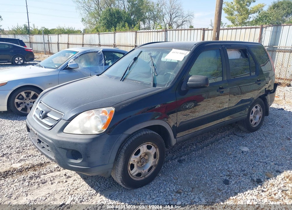 2006 HONDA CR-V LX VIN: JHLRD68566C009522