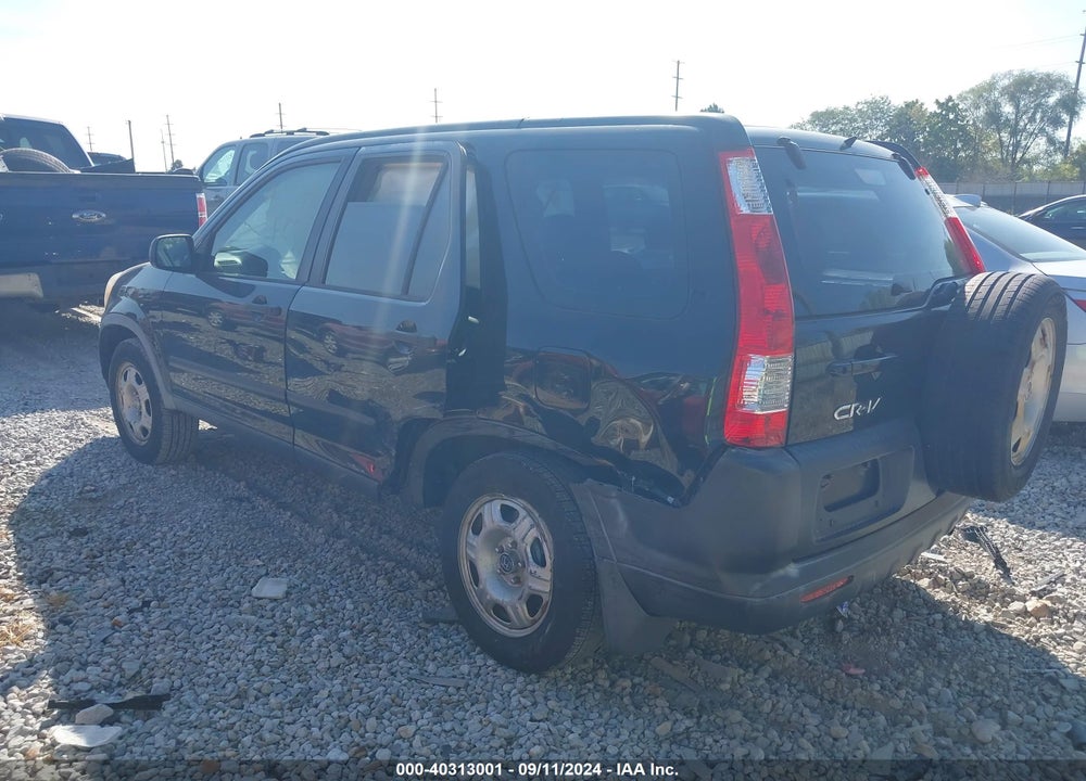 2006 HONDA CR-V LX VIN: JHLRD68566C009522