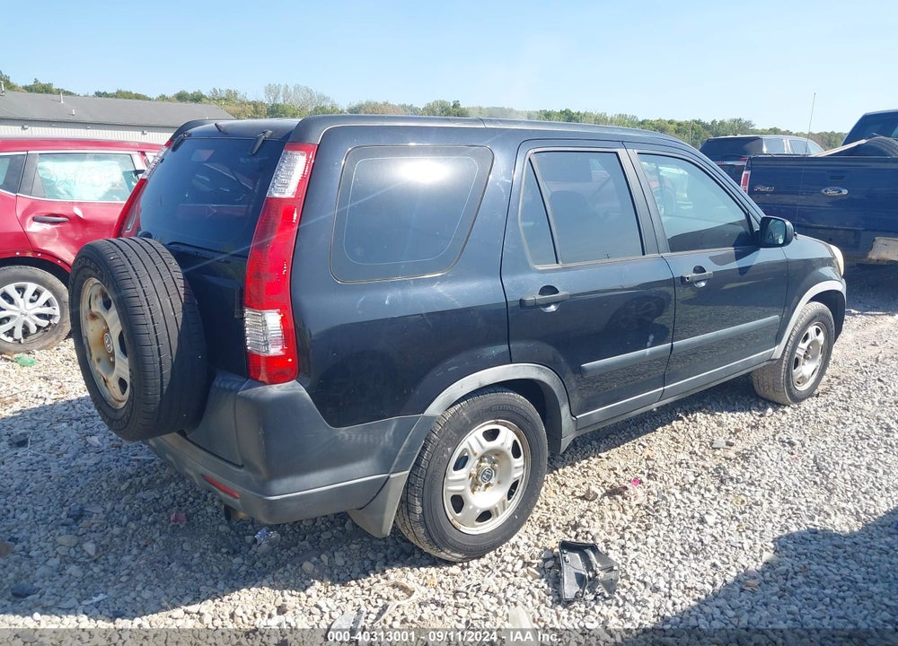 2006 HONDA CR-V LX VIN: JHLRD68566C009522