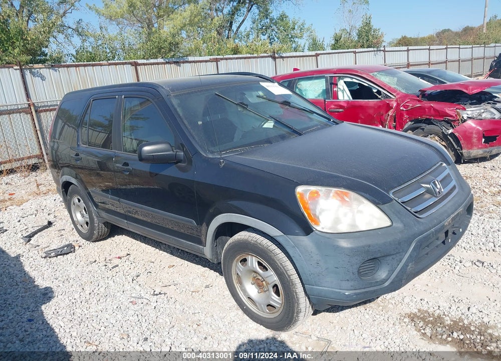 2006 HONDA CR-V LX VIN: JHLRD68566C009522