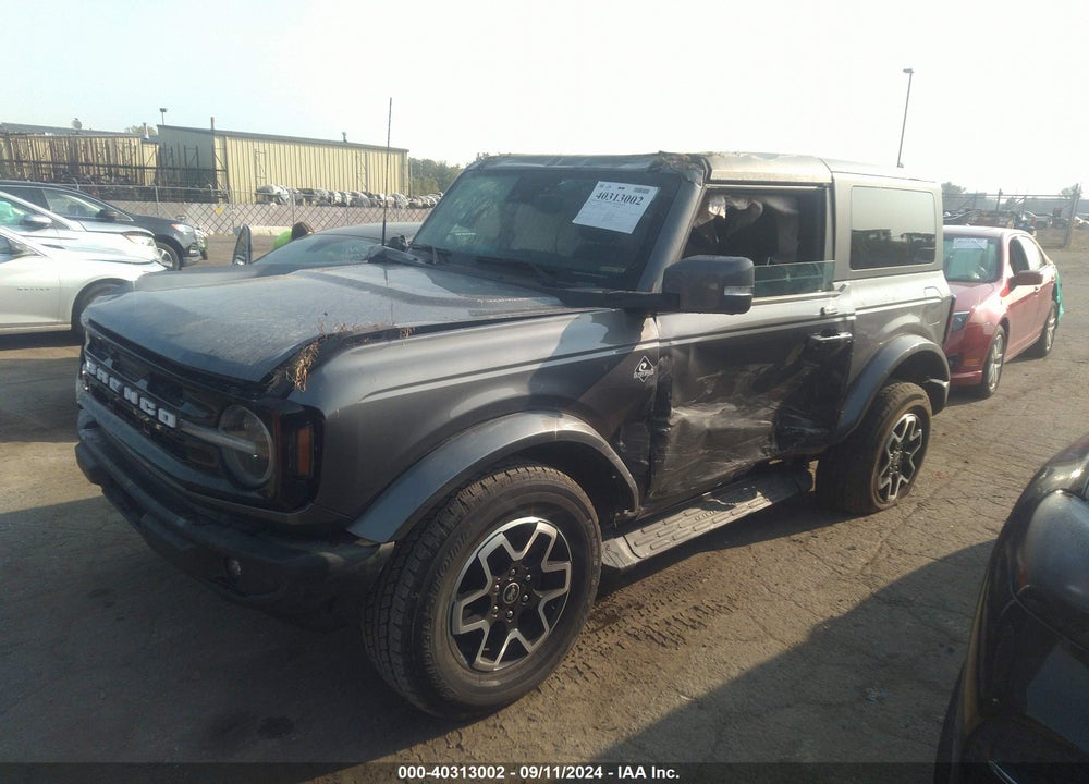 2023 FORD BRONCO OUTER BANKS VIN: 1FMDE5CH2PLB01885