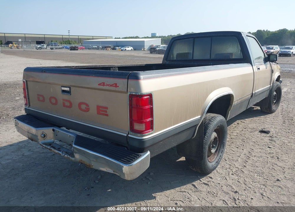 1990 DODGE DAKOTA VIN: 1B7GG26X6LS688606