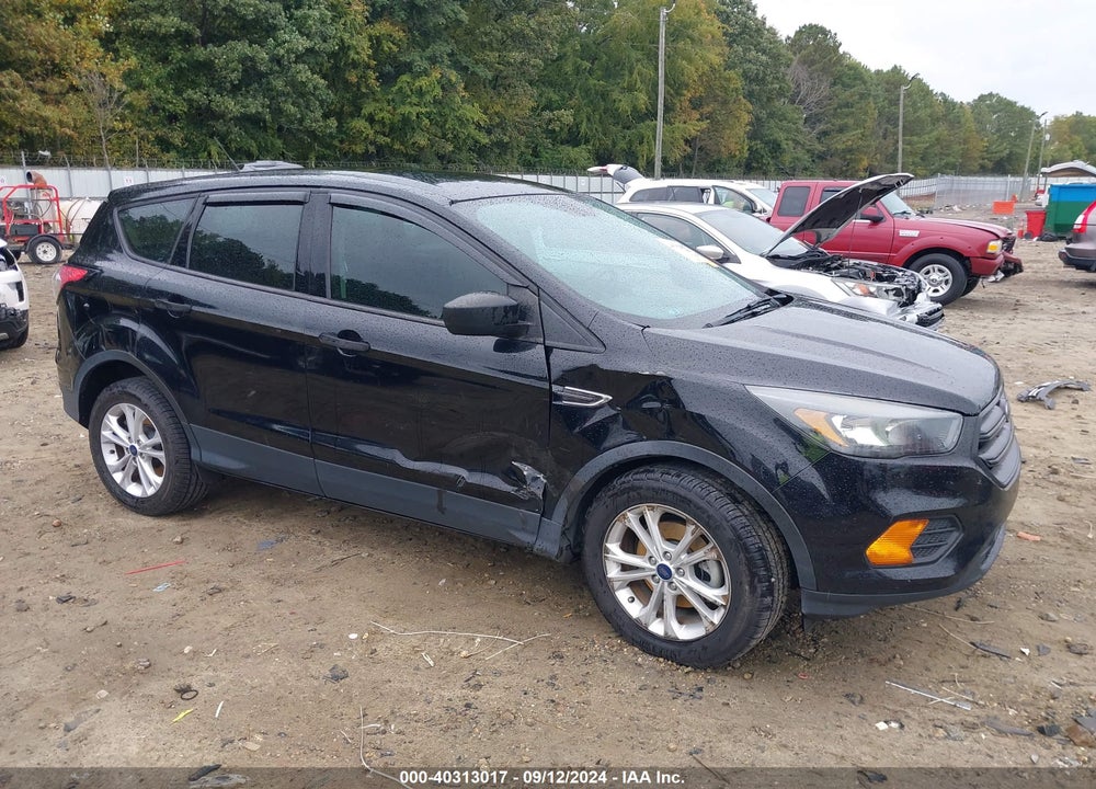 2018 FORD ESCAPE S VIN: 1FMCU0F7XJUA01846