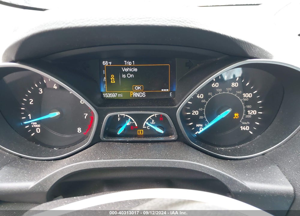 2018 FORD ESCAPE S VIN: 1FMCU0F7XJUA01846