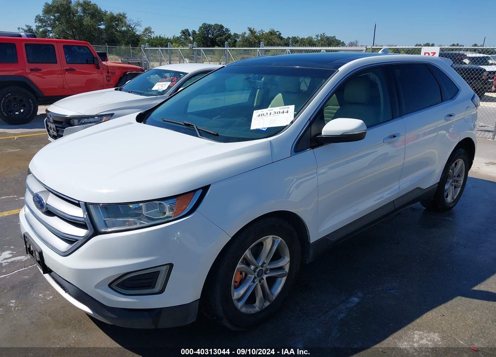 2015 FORD EDGE SEL VIN: 2FMTK3J96FBC04133