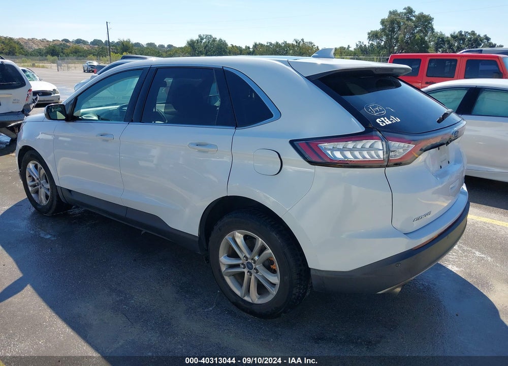 2015 FORD EDGE SEL VIN: 2FMTK3J96FBC04133