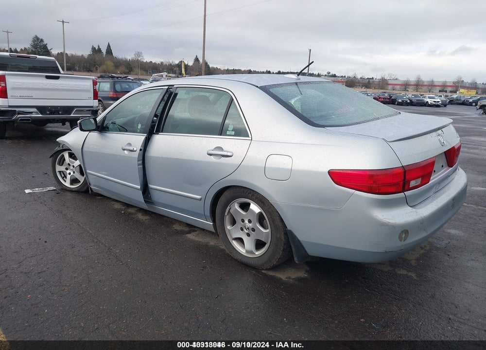2005 HONDA ACCORD HYBRID IMA VIN: JHMCN364X5C009285