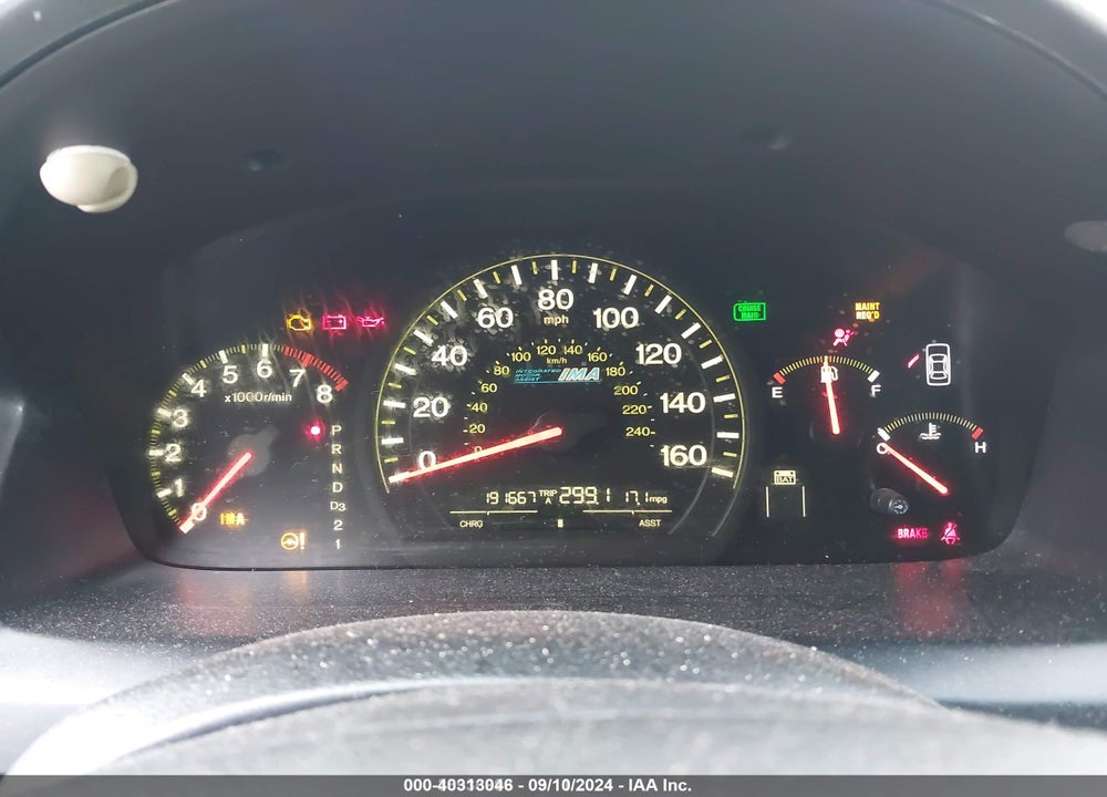 2005 HONDA ACCORD HYBRID IMA VIN: JHMCN364X5C009285