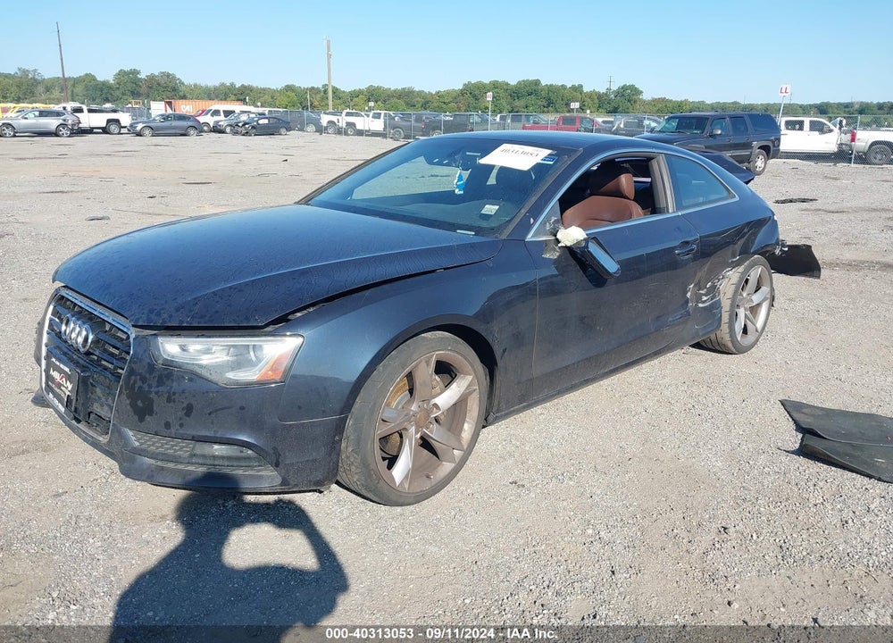 2013 AUDI A5 2.0T PREMIUM VIN: WAULFAFRXDA002925