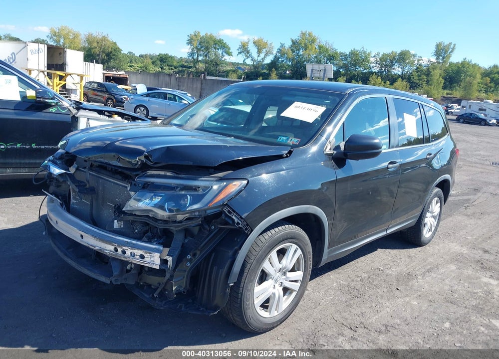 2018 HONDA PILOT LX VIN: 5FNYF6H14JB001706