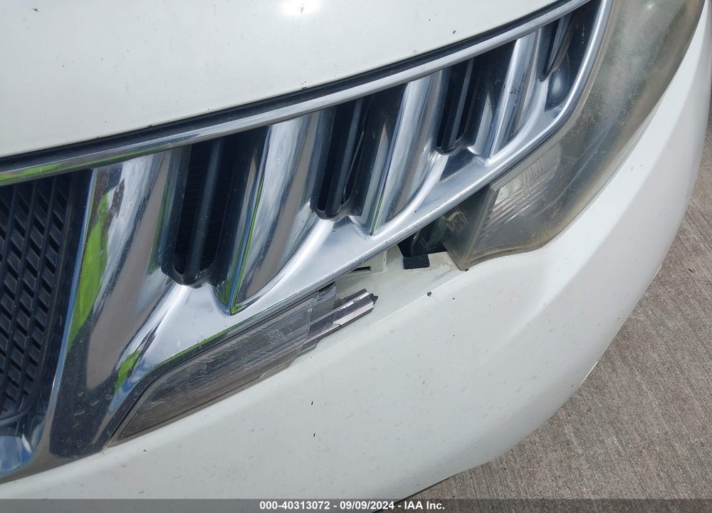 2009 NISSAN MURANO S VIN: JN8AZ18U09W102078