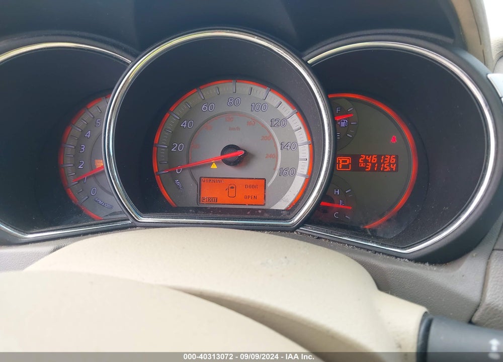 2009 NISSAN MURANO S VIN: JN8AZ18U09W102078