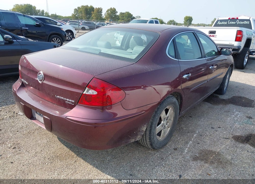 2007 BUICK LACROSSE CXL VIN: 2G4WD552071110157