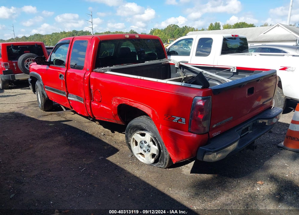 2004 CHEVROLET SILVERADO 1500 Z71 VIN: 1GCEK19T64E287453