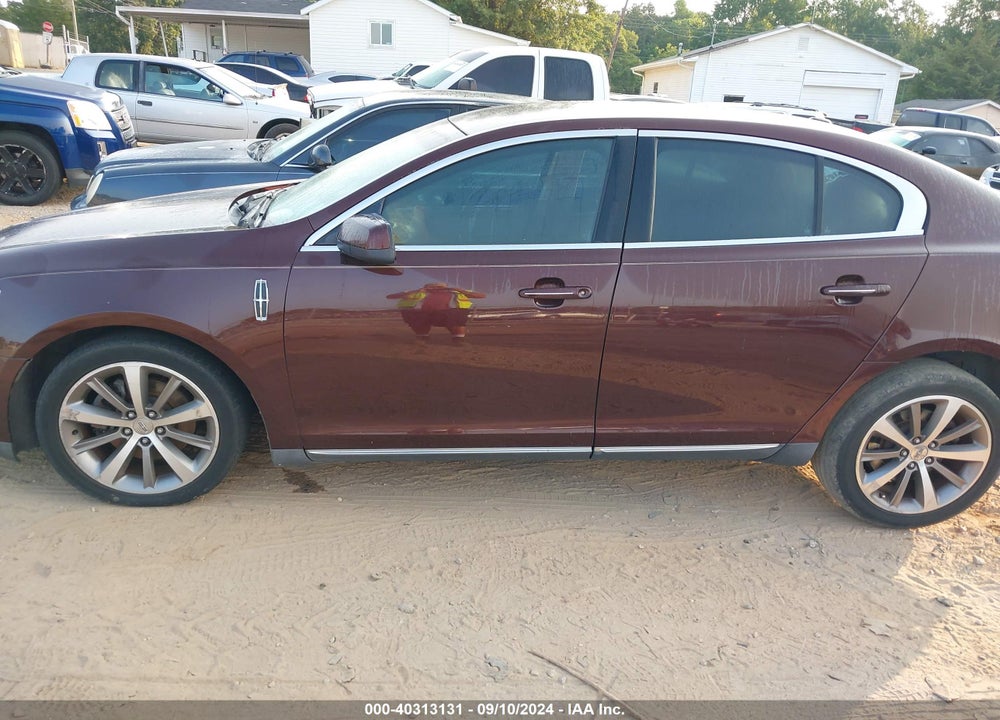 2009 LINCOLN MKS VIN: 1LNHM93RX9G628699
