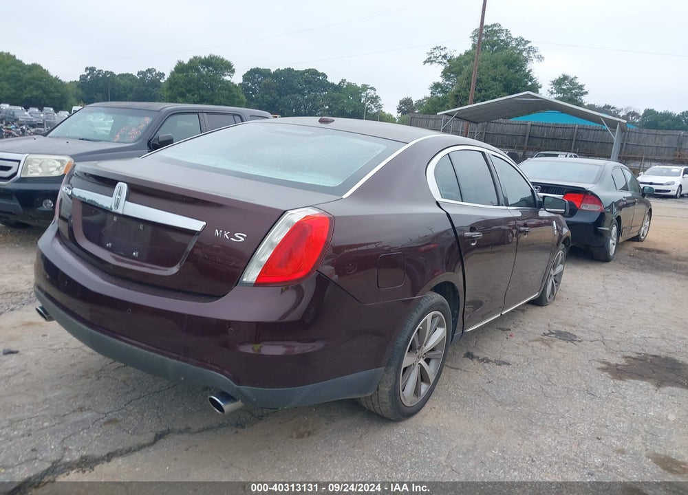 2009 LINCOLN MKS VIN: 1LNHM93RX9G628699