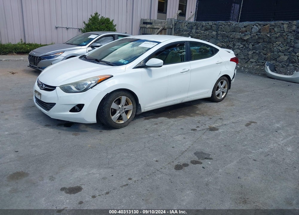 2012 HYUNDAI ELANTRA GLS VIN: 5NPDH4AE3CH146721
