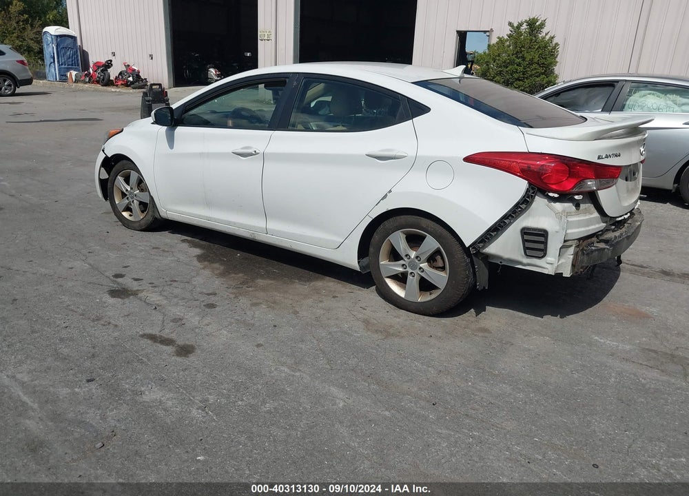 2012 HYUNDAI ELANTRA GLS VIN: 5NPDH4AE3CH146721