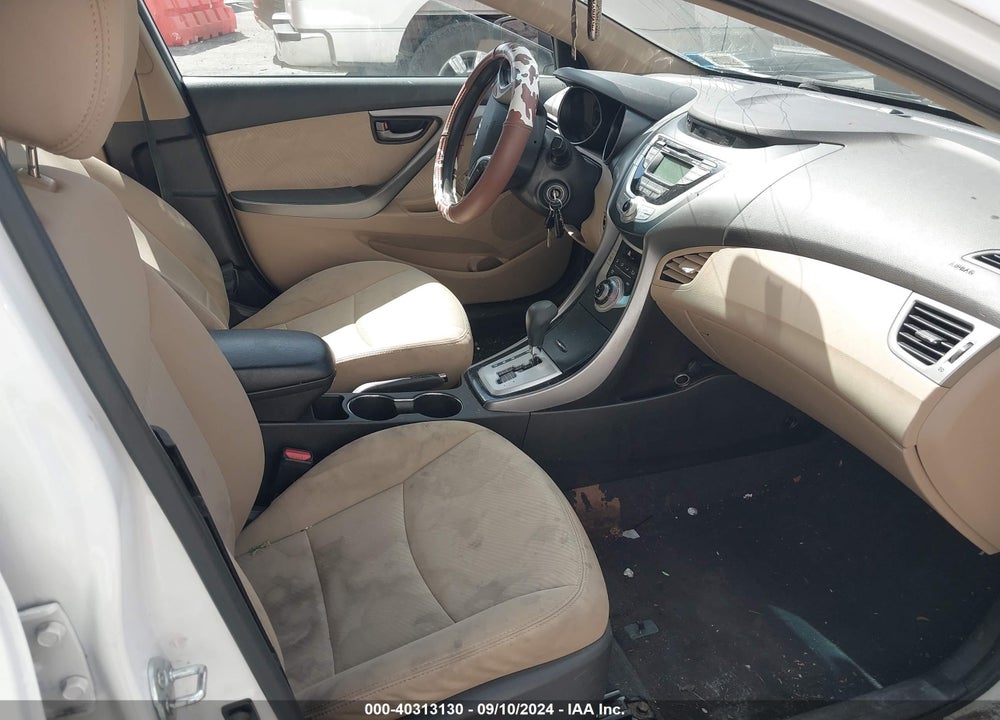 2012 HYUNDAI ELANTRA GLS VIN: 5NPDH4AE3CH146721