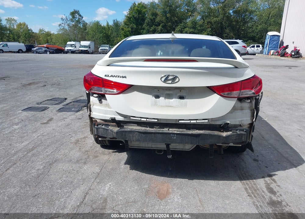 2012 HYUNDAI ELANTRA GLS VIN: 5NPDH4AE3CH146721