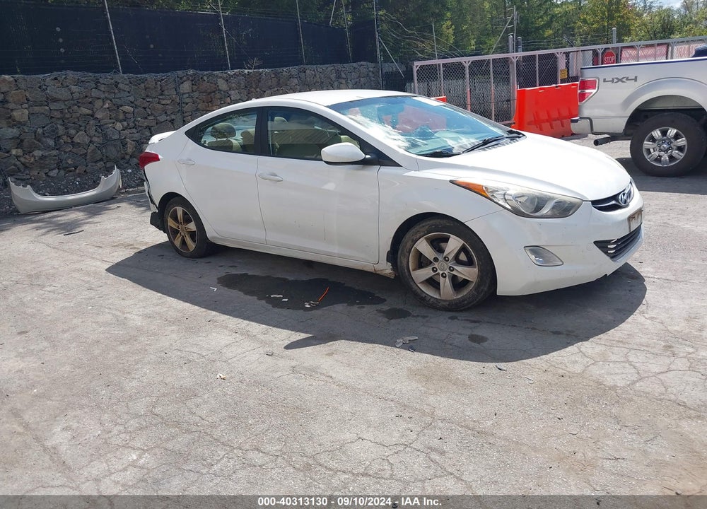 2012 HYUNDAI ELANTRA GLS VIN: 5NPDH4AE3CH146721